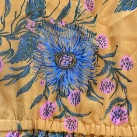 Madewell yellow flower sundress - Picture 3 of 6